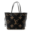Monogram Giant Jungle Neverfull MM Black