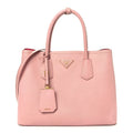 Saffiano Cuir Medium Double Bag Pesco