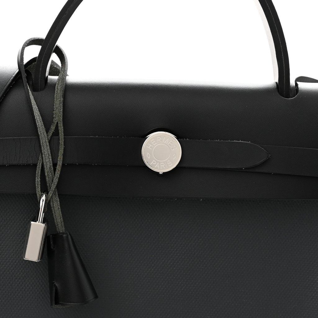Toile H Berline Vache Hunter Herbag Zip PM 31 Ardoise Black Ecru