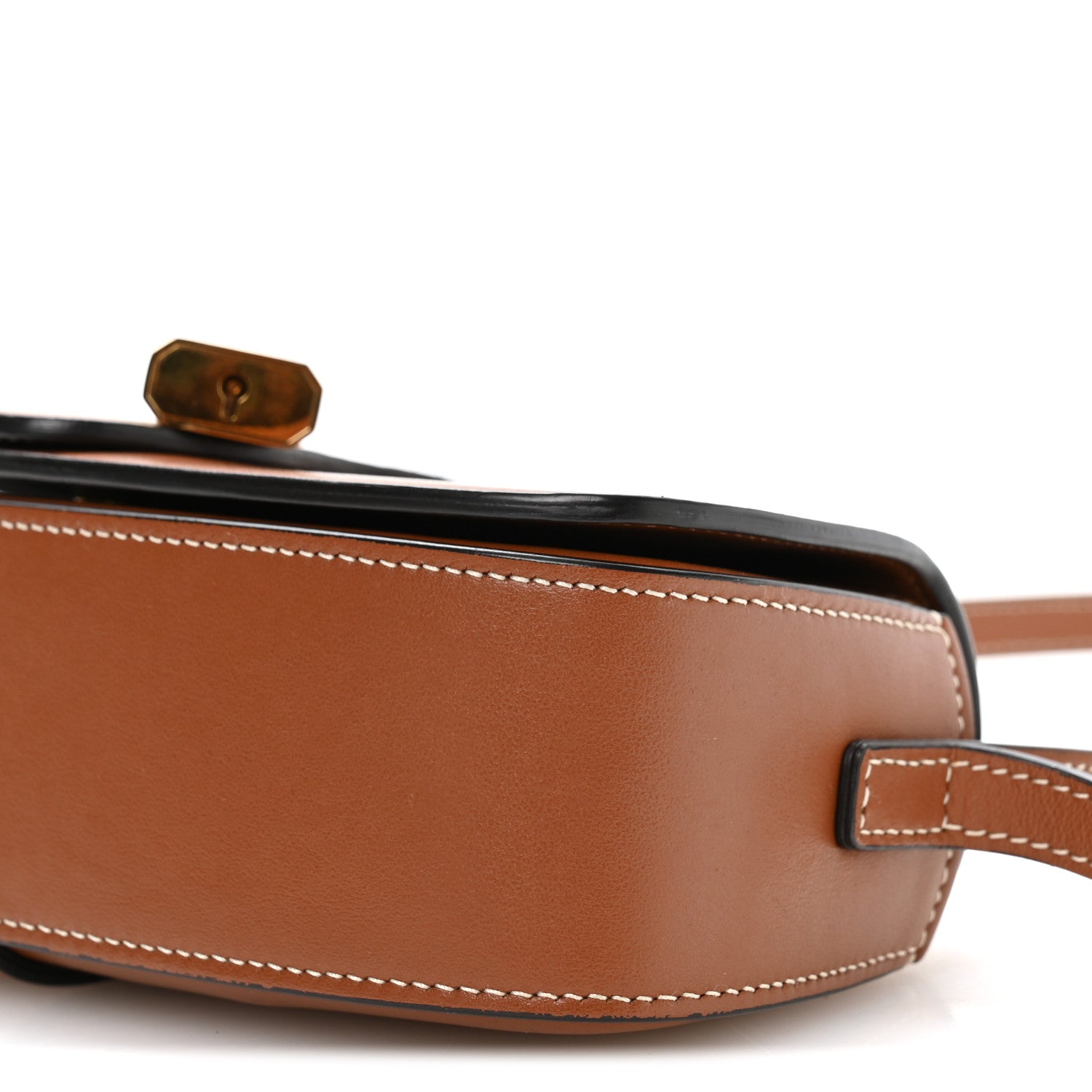 Smooth Calfskin Tabou Clutch On Strap Tan