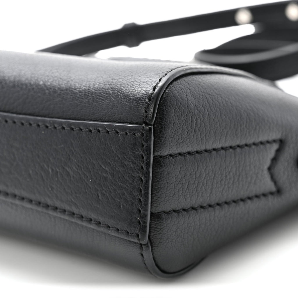 Sugar Goatskin Nano Antigona Black