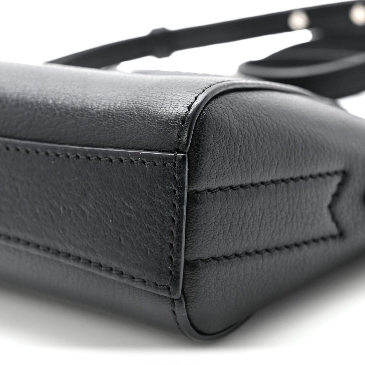 Sugar Goatskin Nano Antigona Black