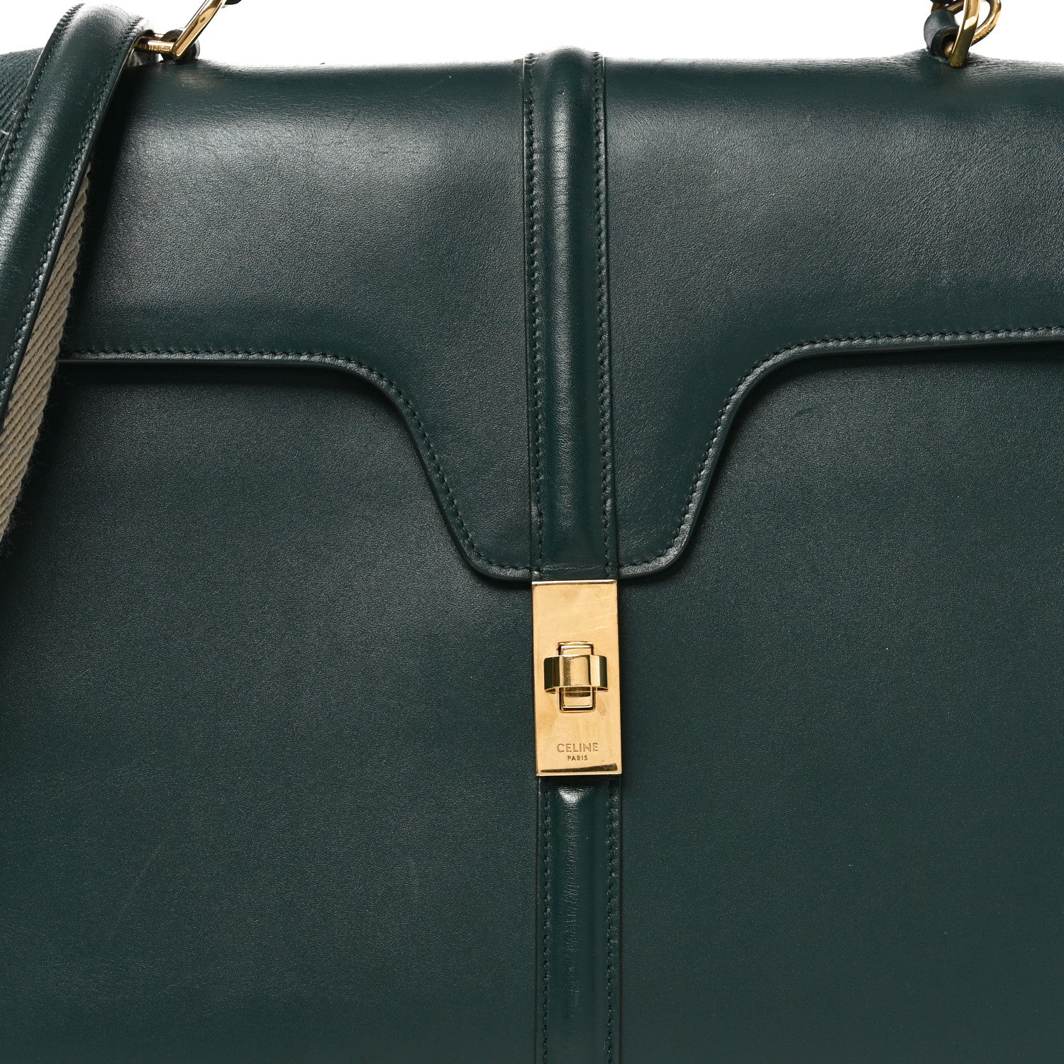 Satinated Calfskin Large 16 Top Handle Bag Amazone Amazone