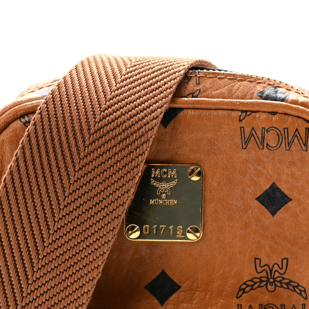 Visetos Camera Crossbody Bag Cognac