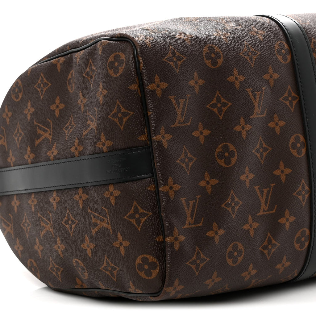 Monogram Macassar Keepall Bandouliere 45