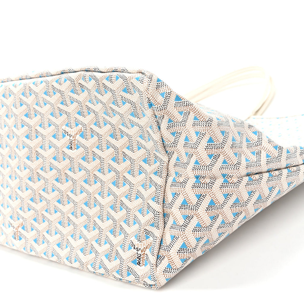 Goyardine Saint Louis Claire Voie GM White Opaline
