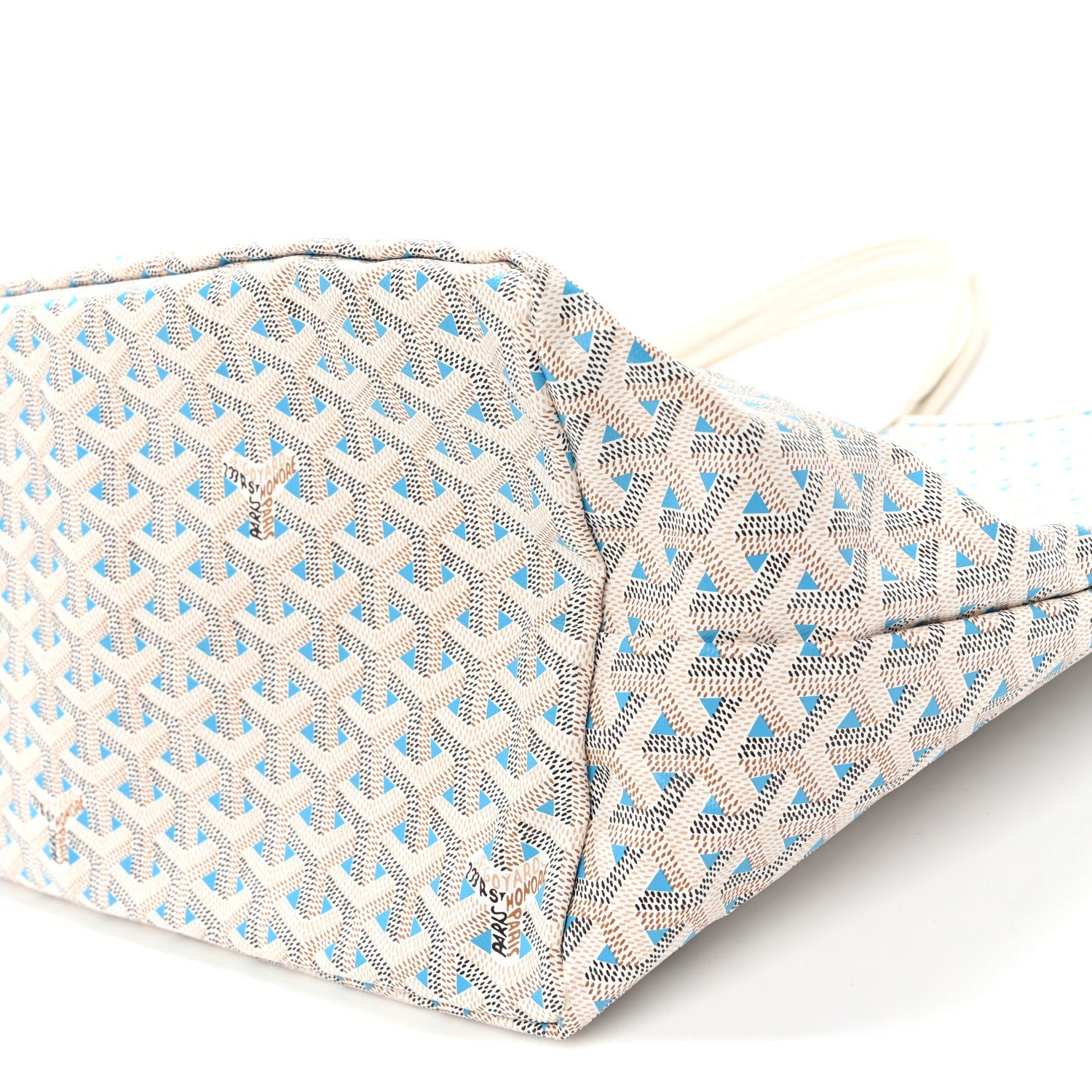 Goyardine Saint Louis Claire Voie GM White Opaline