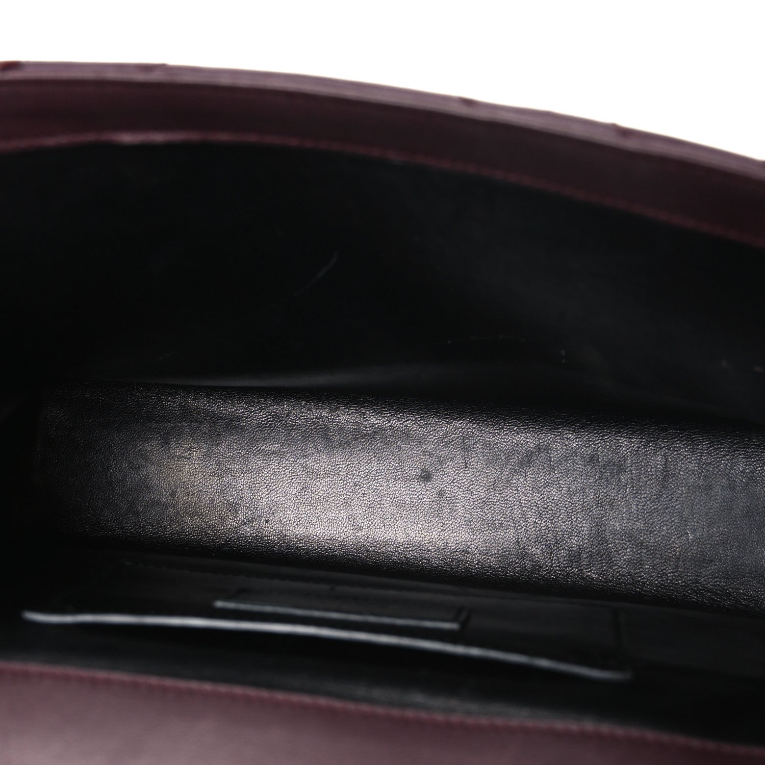 Lambskin Matelasse Chevron Medium Monogram Satchel Amaranto