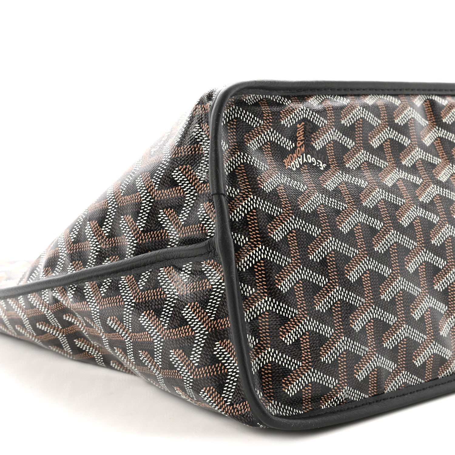 Goyardine Reversible Anjou PM Black