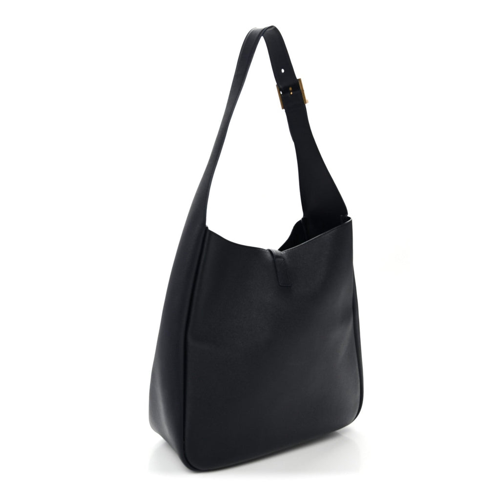 Supple Calfskin Large Le 5 A 7 Soft Hobo Bleu Abysse