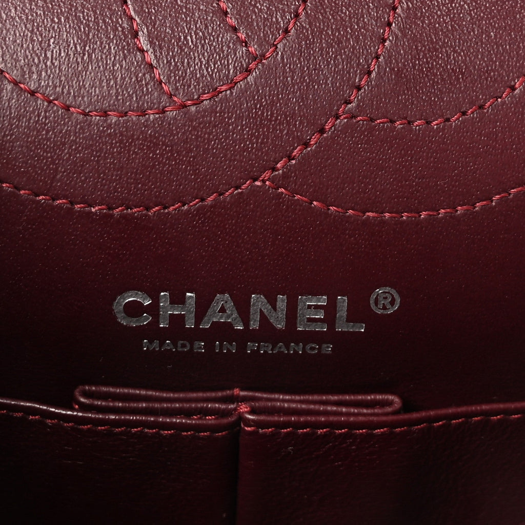 Aged Calfskin Quilted 2.55 Reissue 225 Flap Black