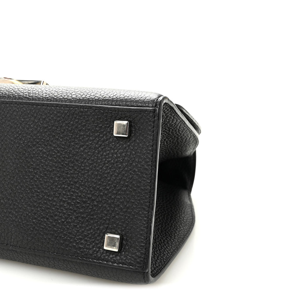 Taurillon Blush Rejane MM Black
