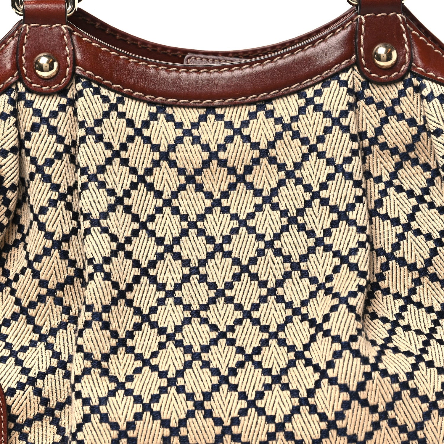 Diamante Medium Sukey Tote Brown