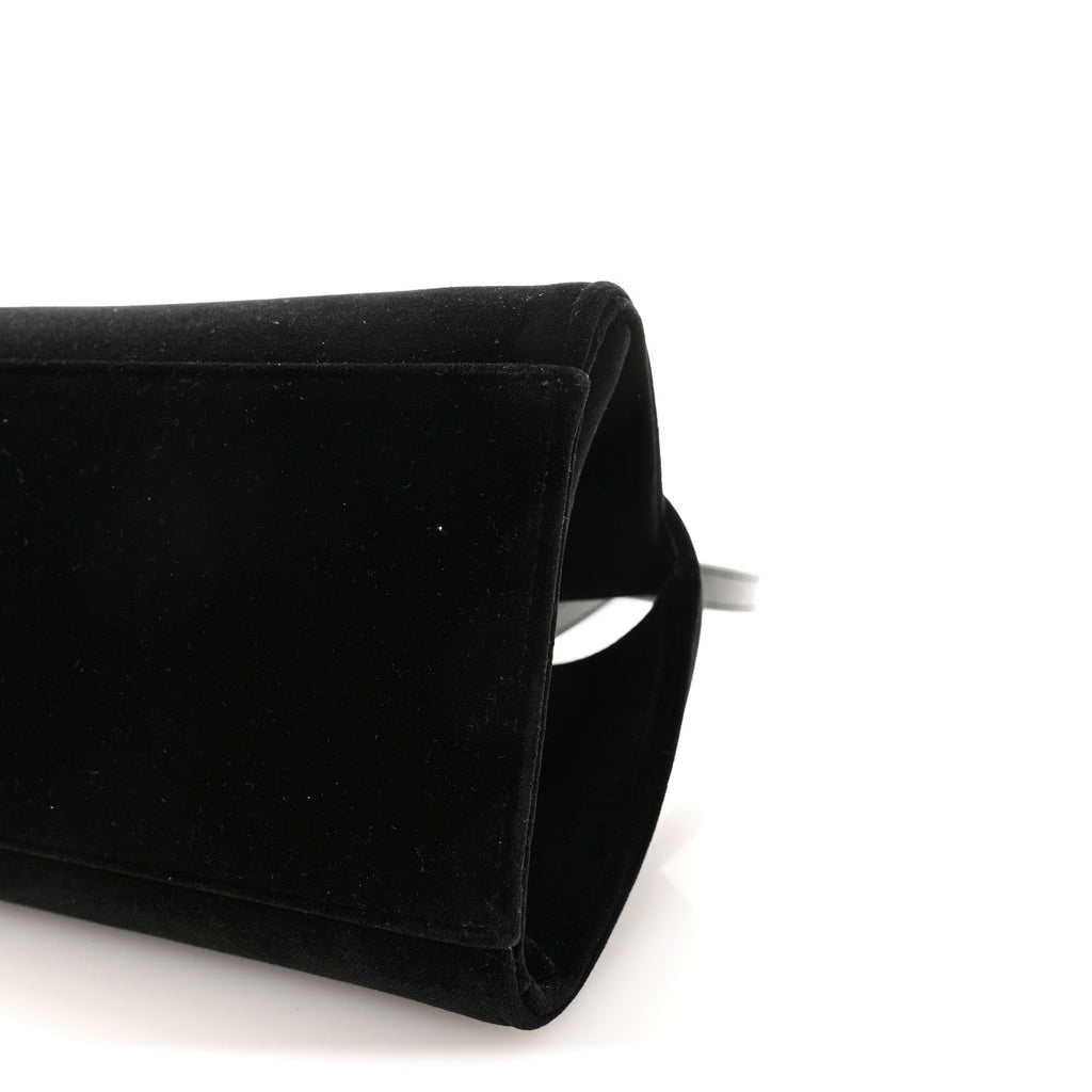 Velvet Strass XS Hug Bag Black