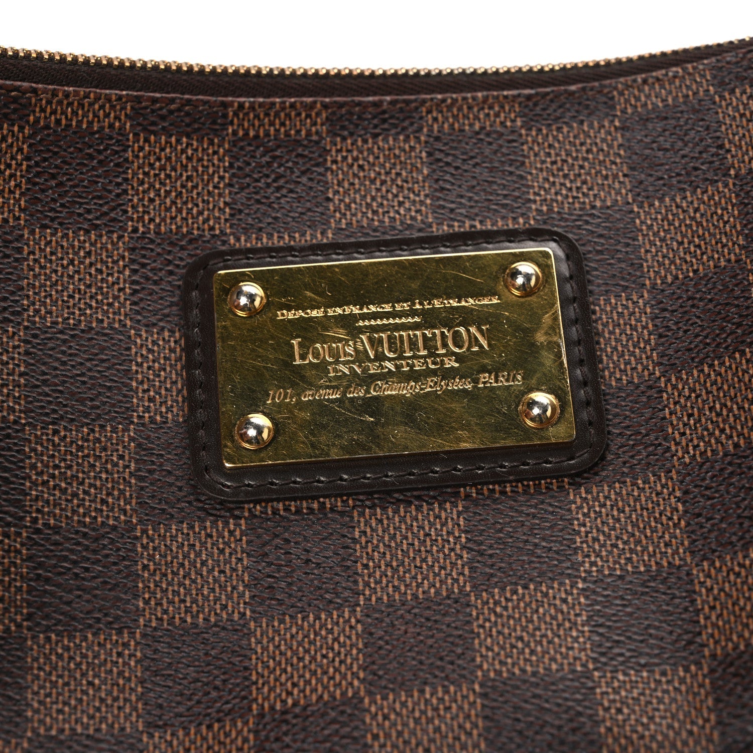 Damier Ebene Eva Clutch