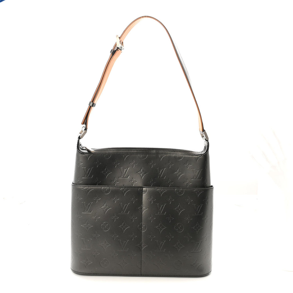 Mat Monogram Sutter Tote Black