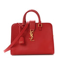 Calfskin Baby Monogram Cabas Red