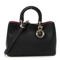 Bullcalf Medium Diorissimo Tote Black Rose Indien