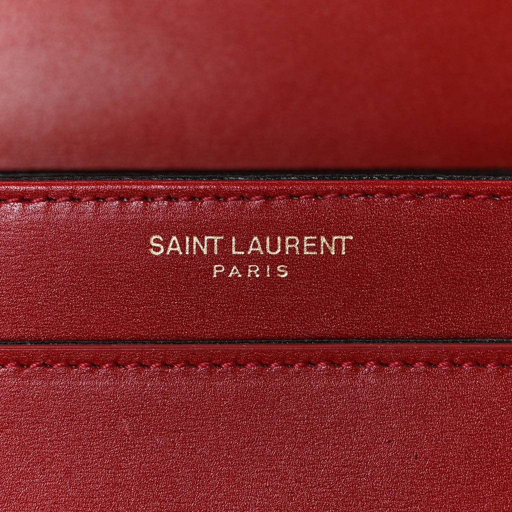 Box Calfskin Monogram Medium Solferino Satchel Rouge Opyum