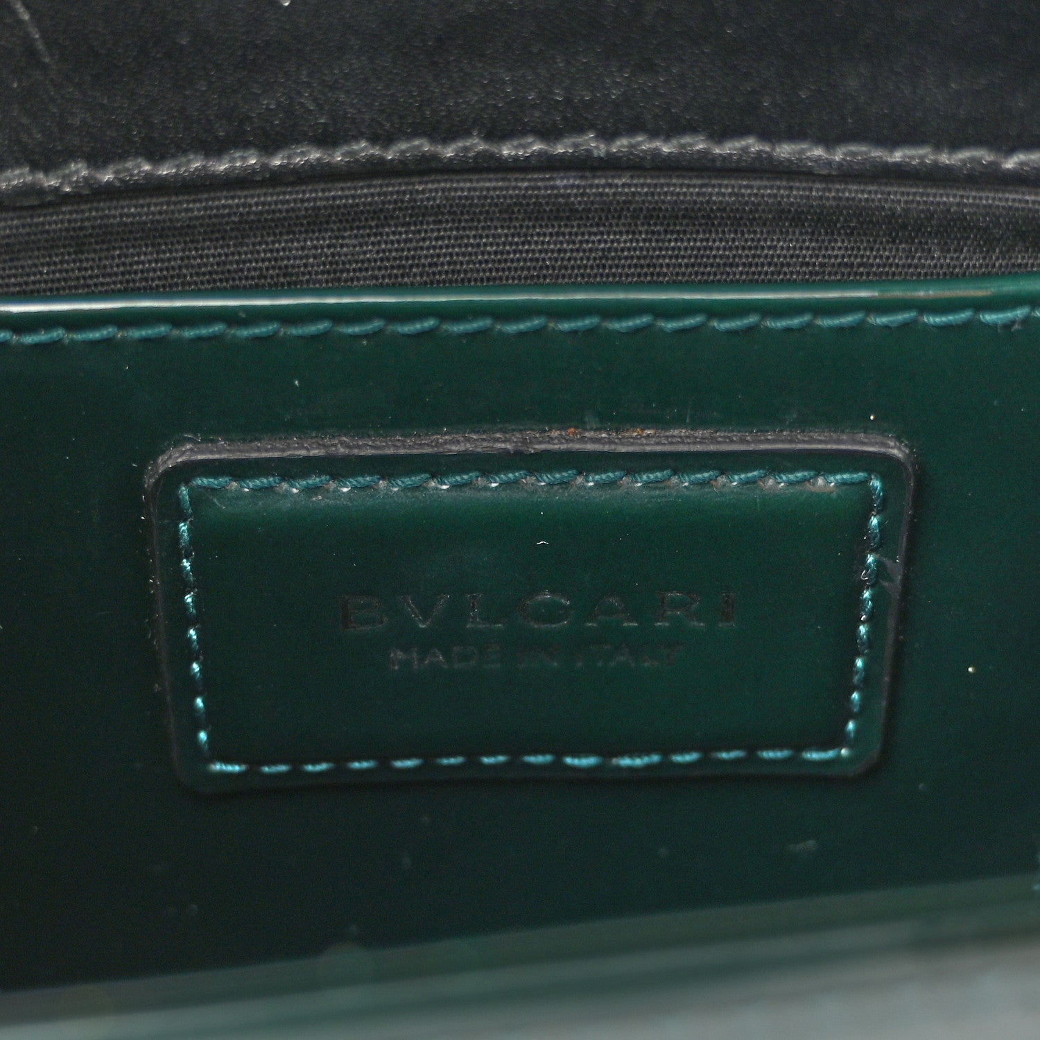 Metallic Serpenti Forever Small Shoulder Bag Green