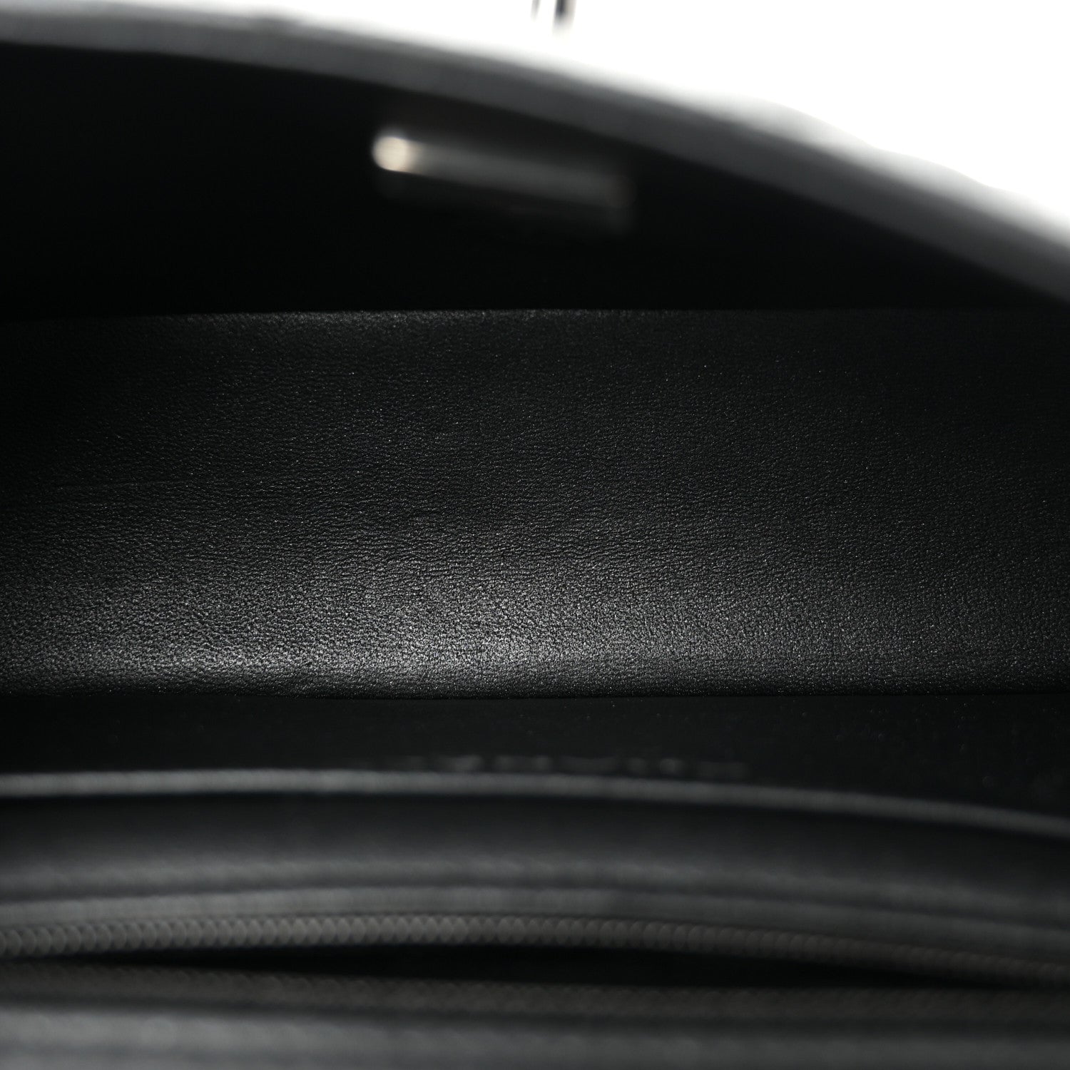 Lambskin Quilted Mini Rectangular Flap So Black