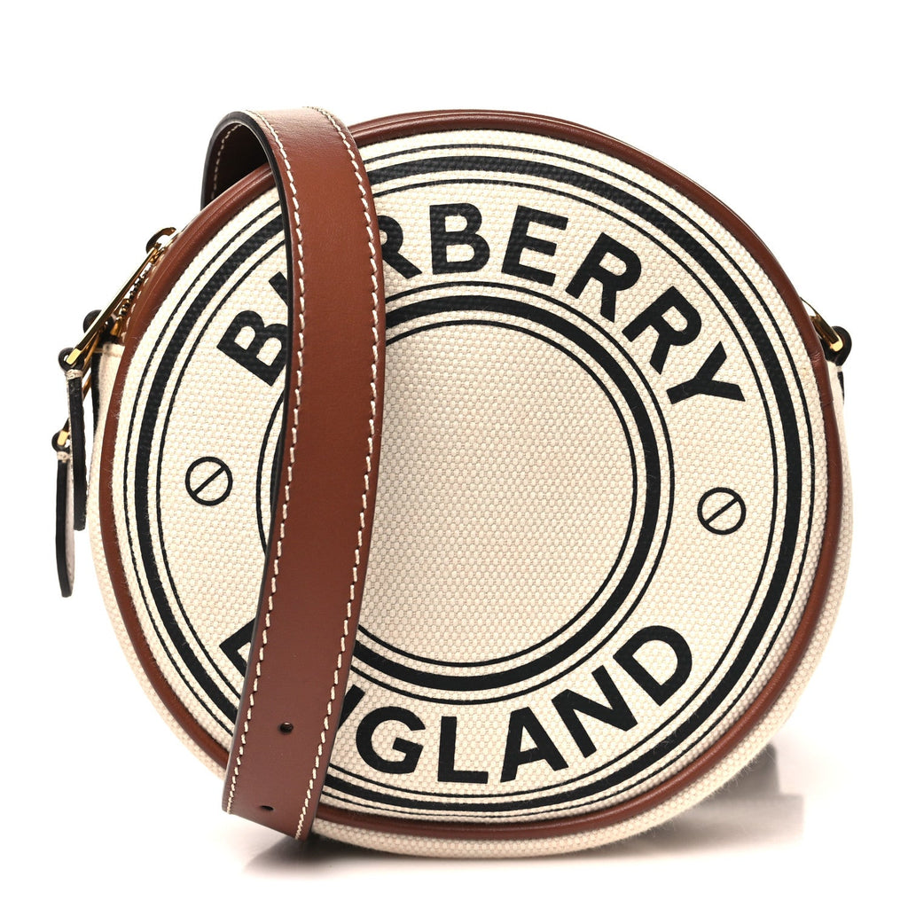 Canvas Calfskin Louise Bag Natural