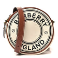 Canvas Calfskin Louise Bag Natural