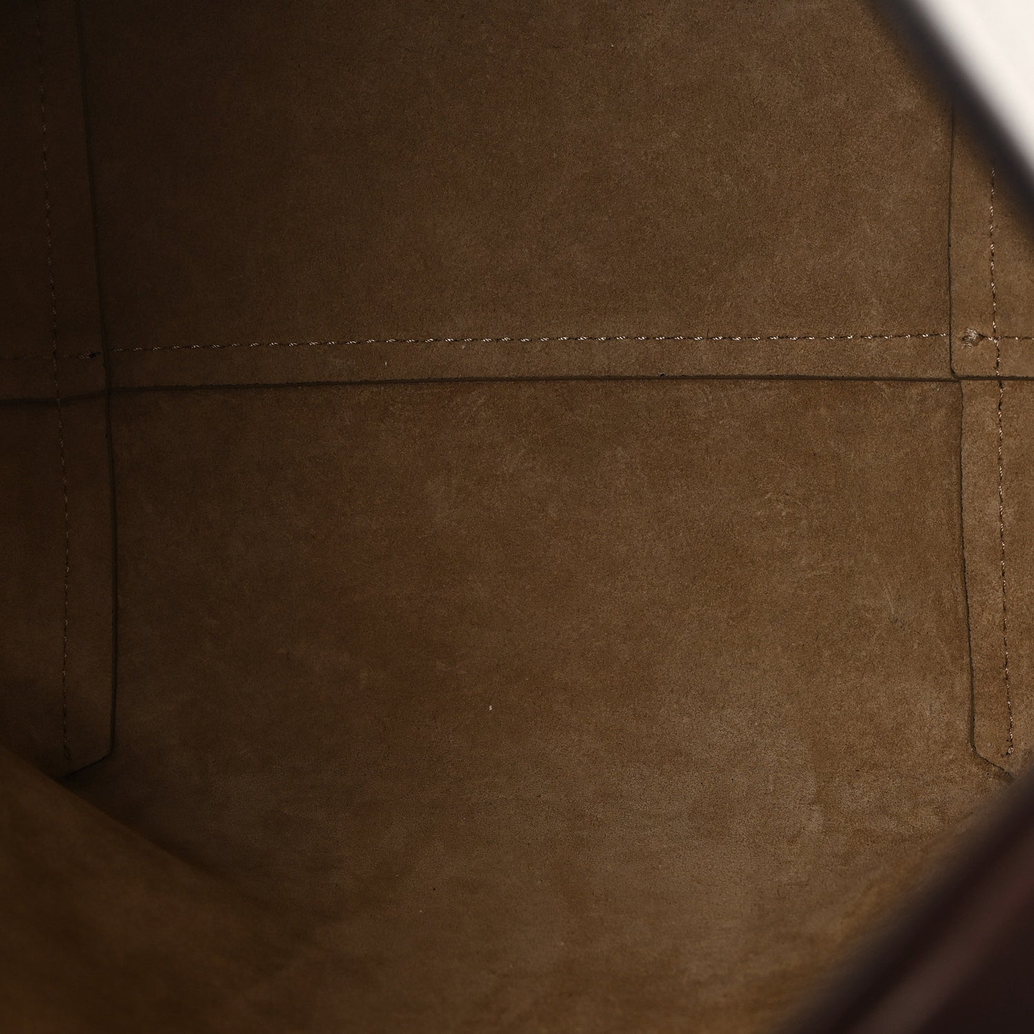 Polished Saddle Calfskin Medium N/S Park Tote Acajou