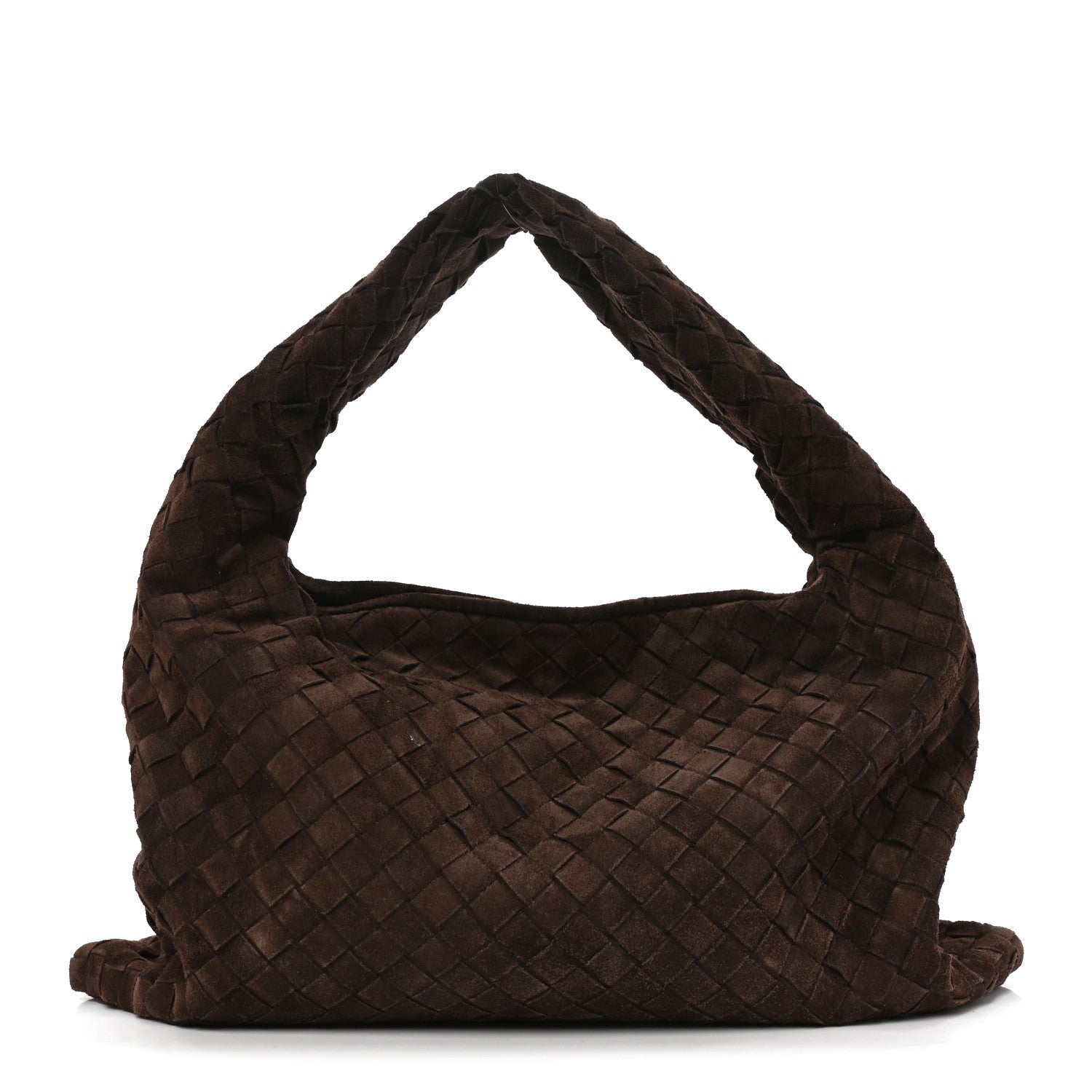 Suede Intrecciato Small Hop Fondant