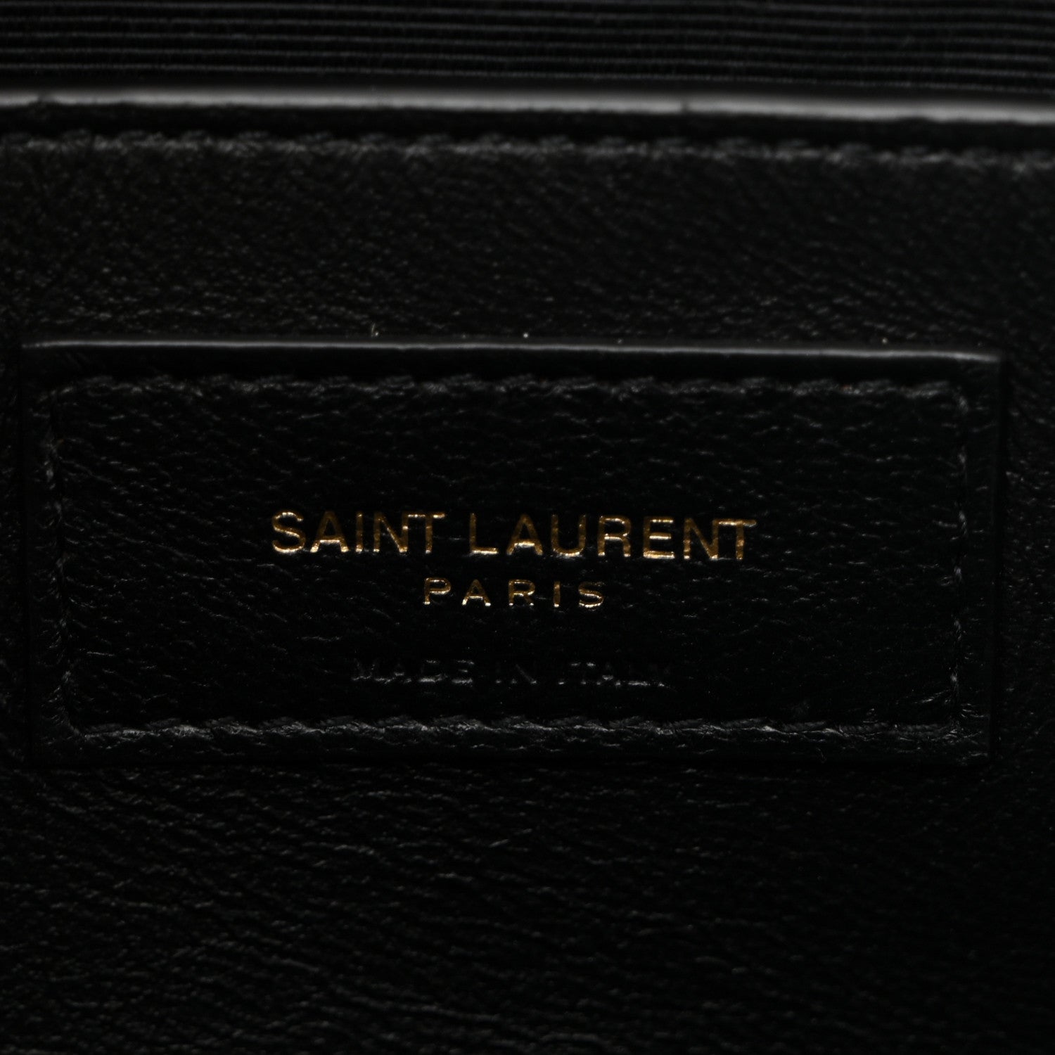 Grain De Poudre Medium Classic Monogram Kate Satchel Black