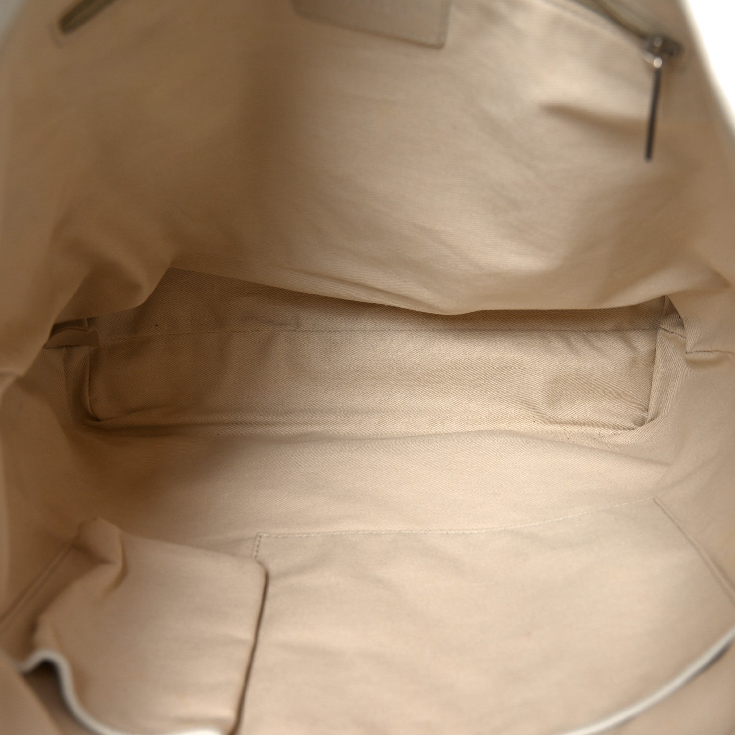 Caviar Stitched CC Pocket Tote White