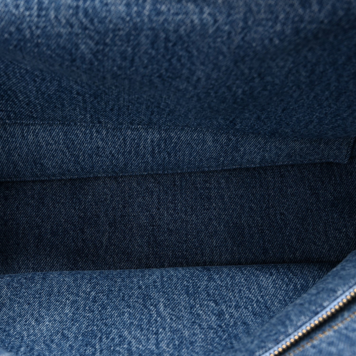Denim Small Souplissimo Maxi Flap Blue