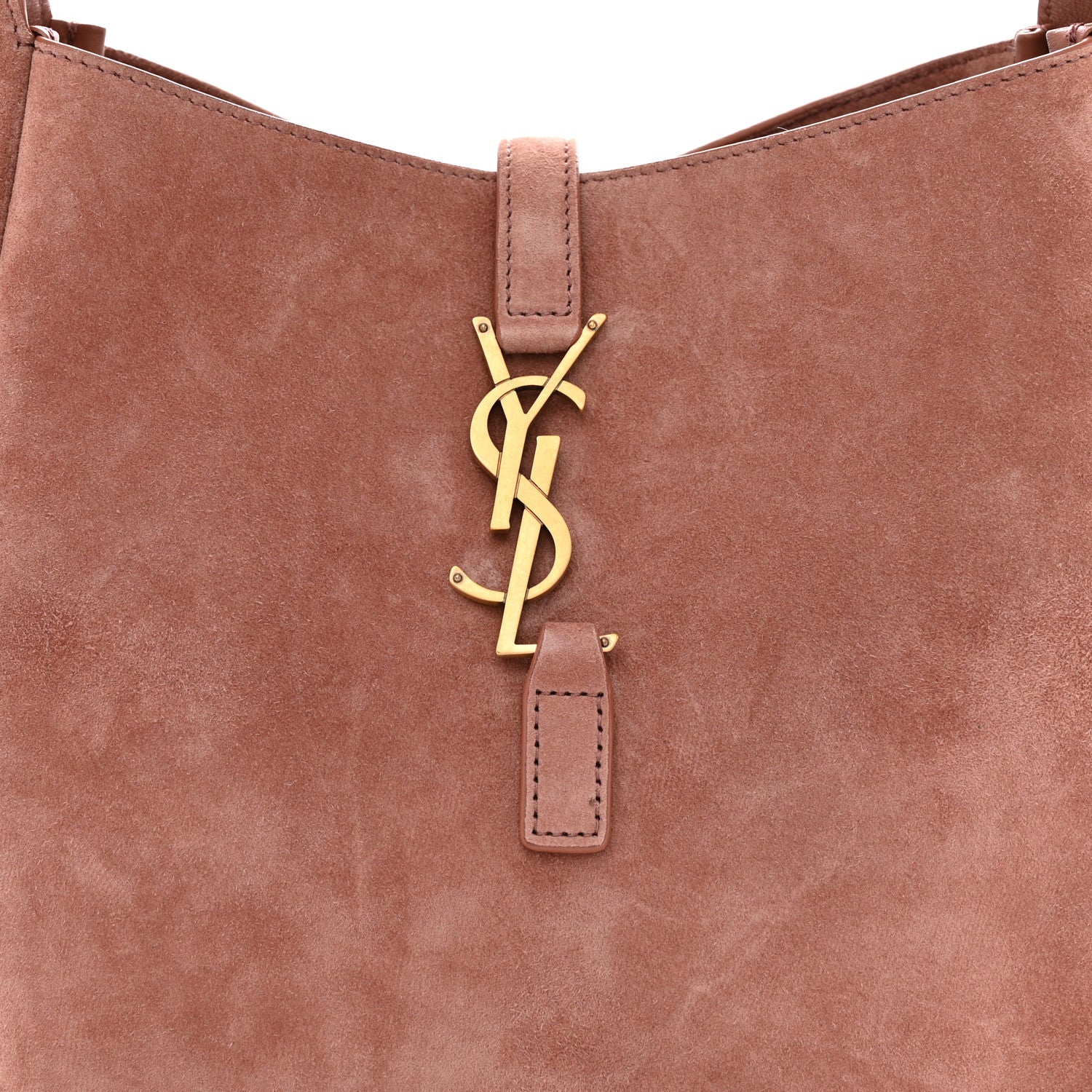 Suede Calfskin Small Le 5 A 7 Soft Hobo Barley Pink