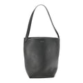Grained Calfskin Medium N/S Park Tote Black