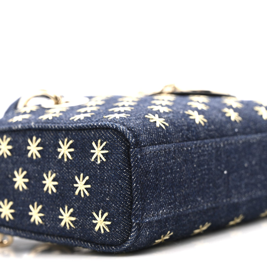 Denim Embroidered Star Lady D-Joy Blue