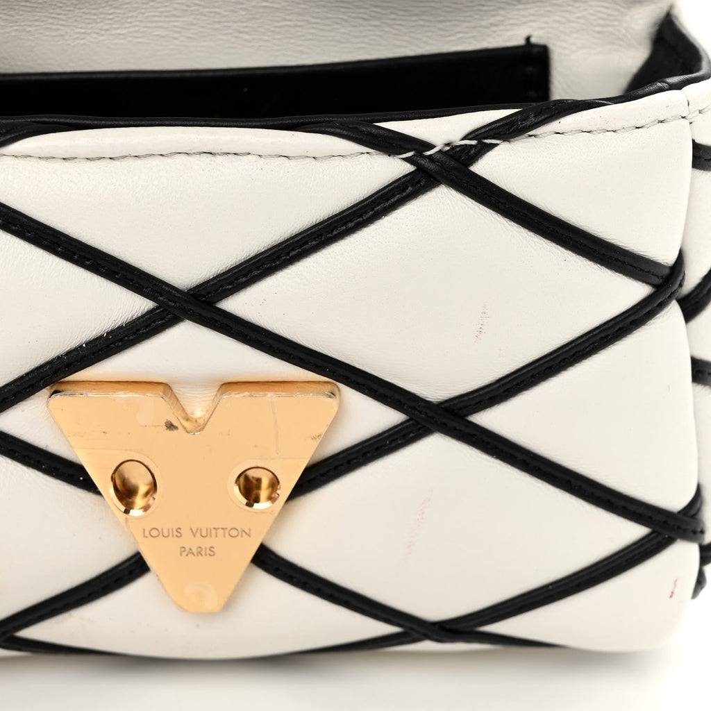 Lambskin Malletage Pico GO-14 White Black