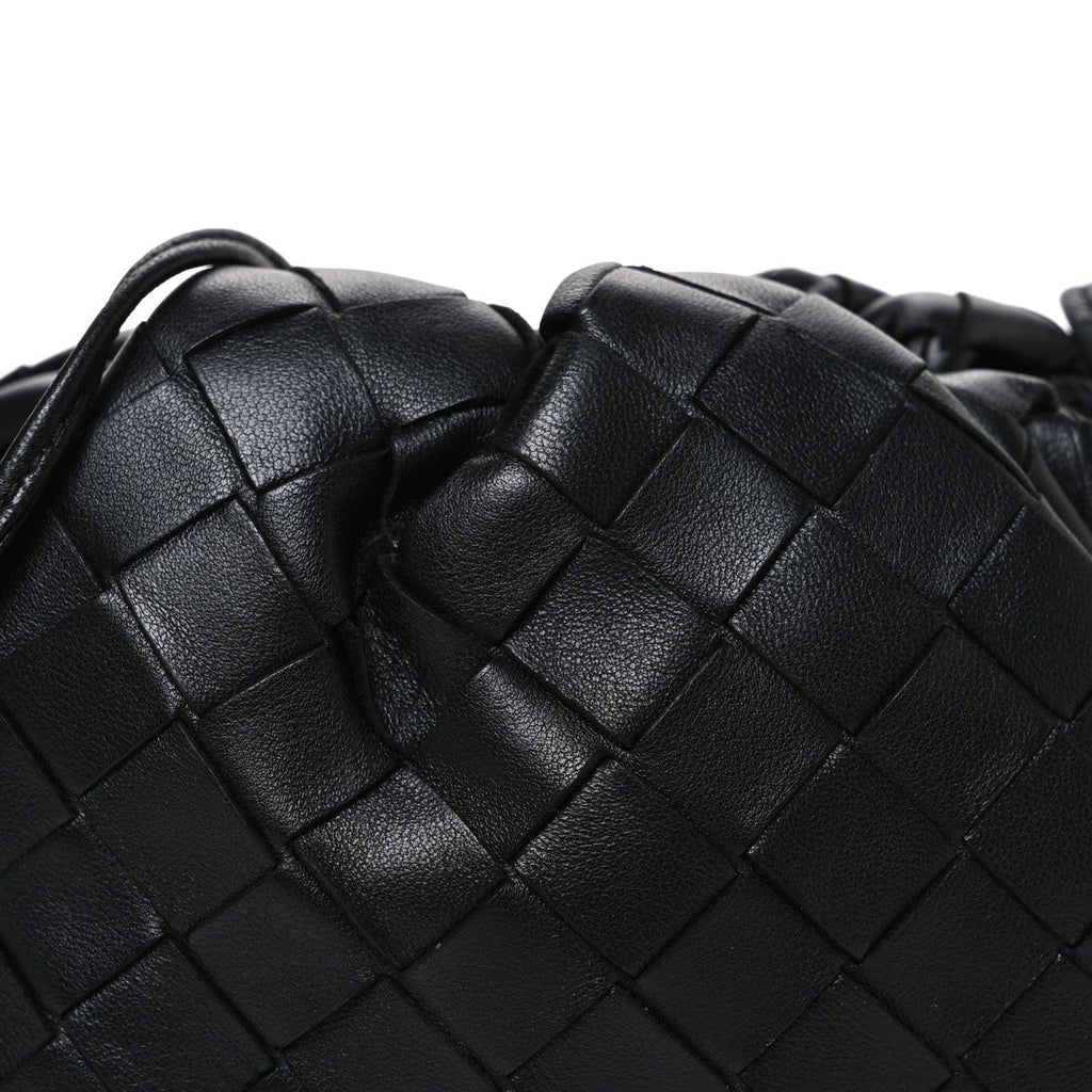 Nappa Intrecciato The Mini Pouch Black
