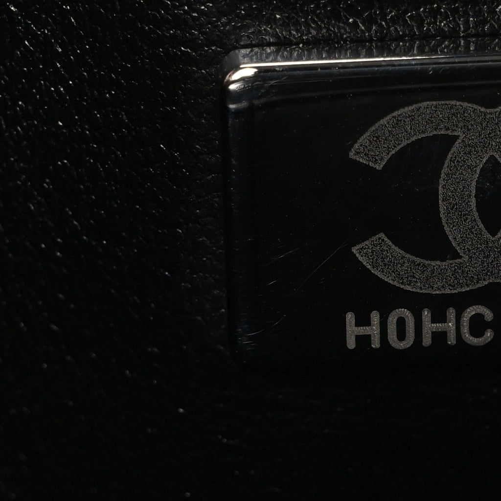 Lambskin Quilted Small Double Flap So Black