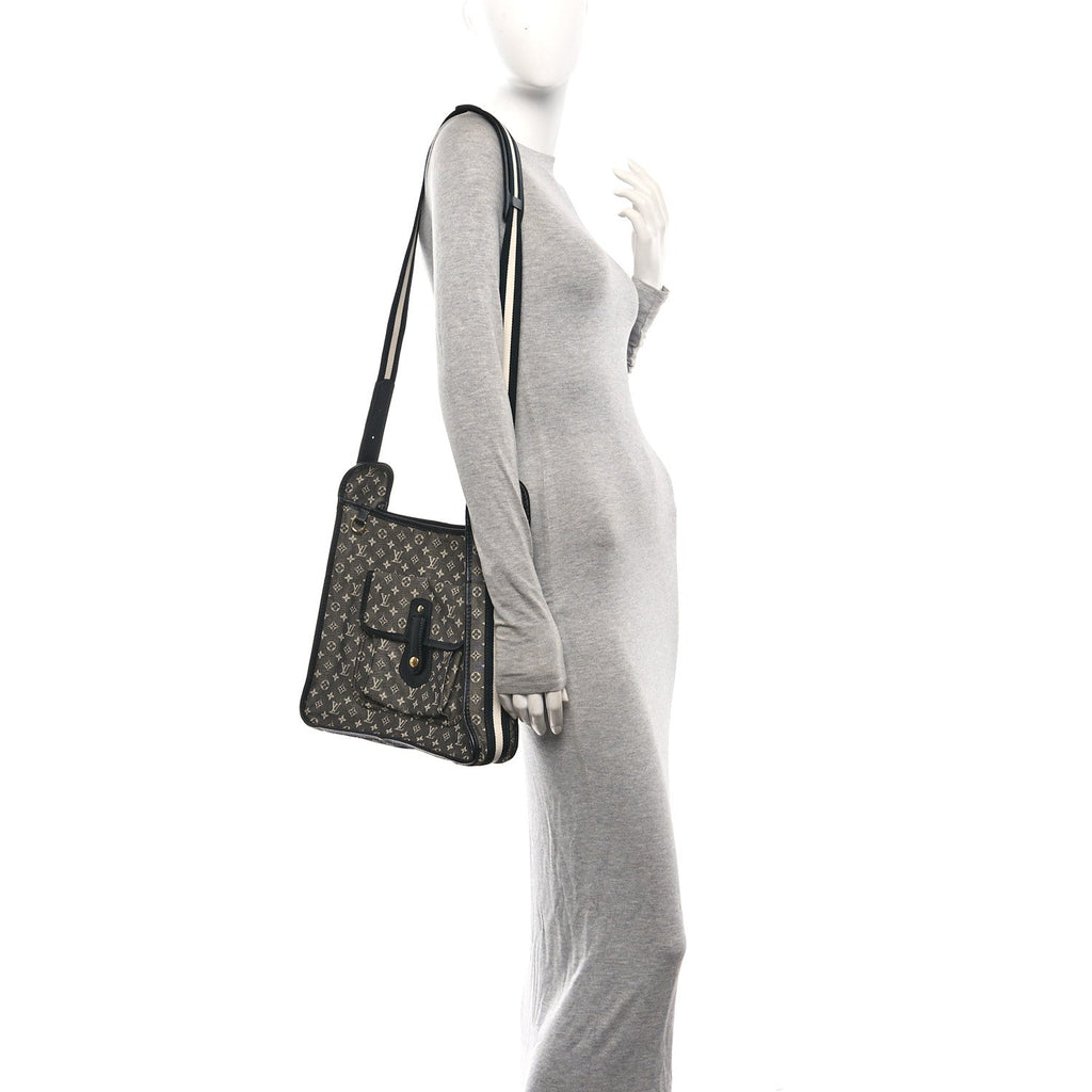 Mini Monogram Besace Mary Kate Black