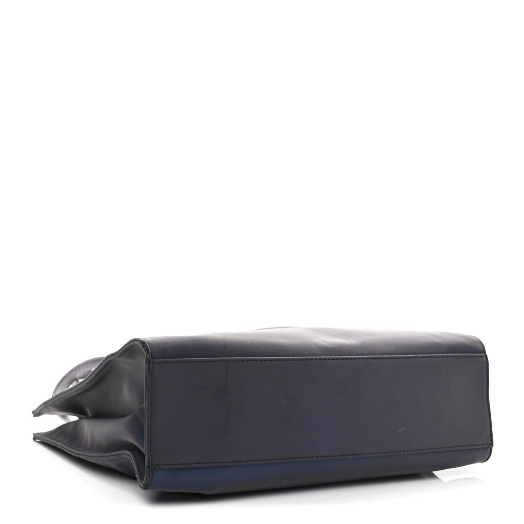 Vegan Leather Medium Shopping Bag Flash