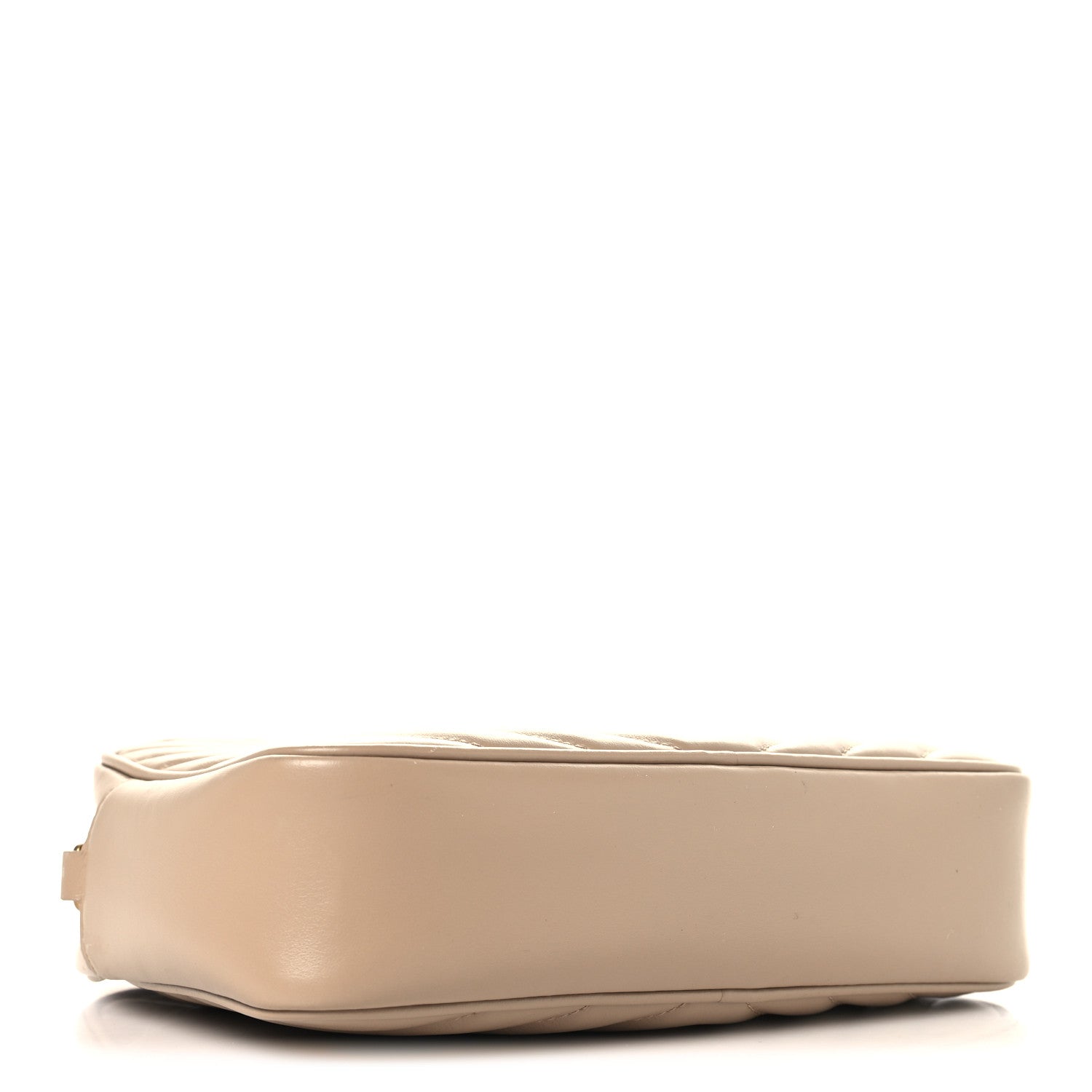 Calfskin Matelasse Monogram Lou Camera Bag Dark Beige