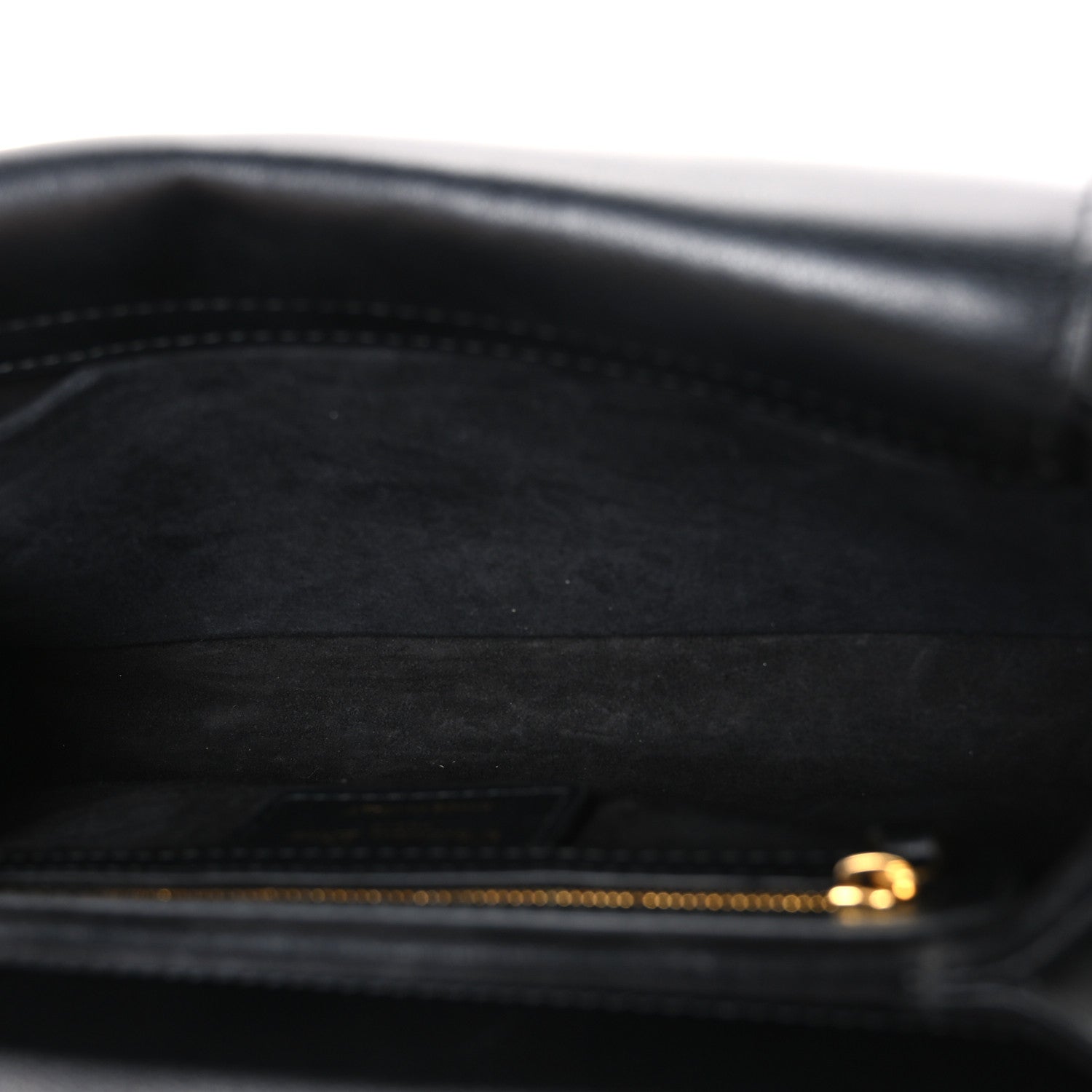 Calfskin Cannage Small Dior Jolie Top Handle Black