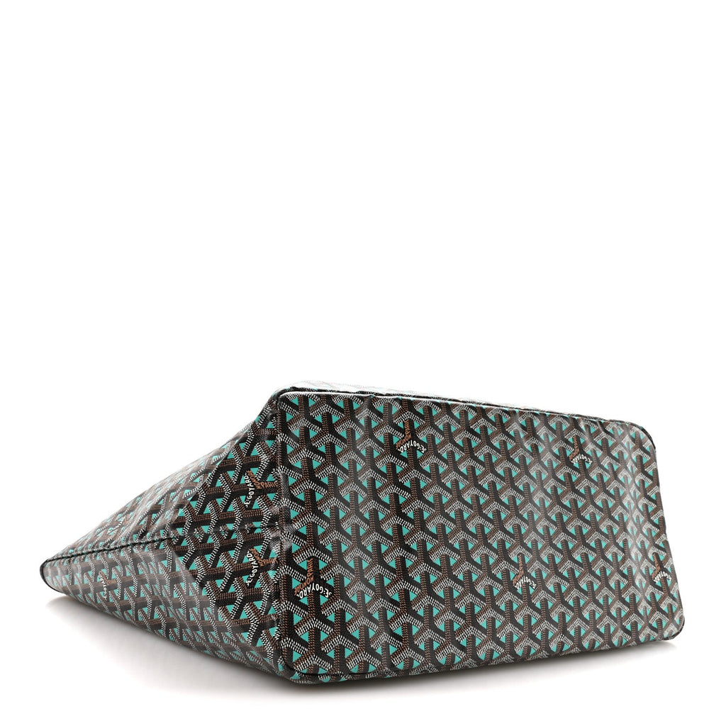 Goyardine Sunflower Reversible Saint Louis Claire Voie GM Black Opaline
