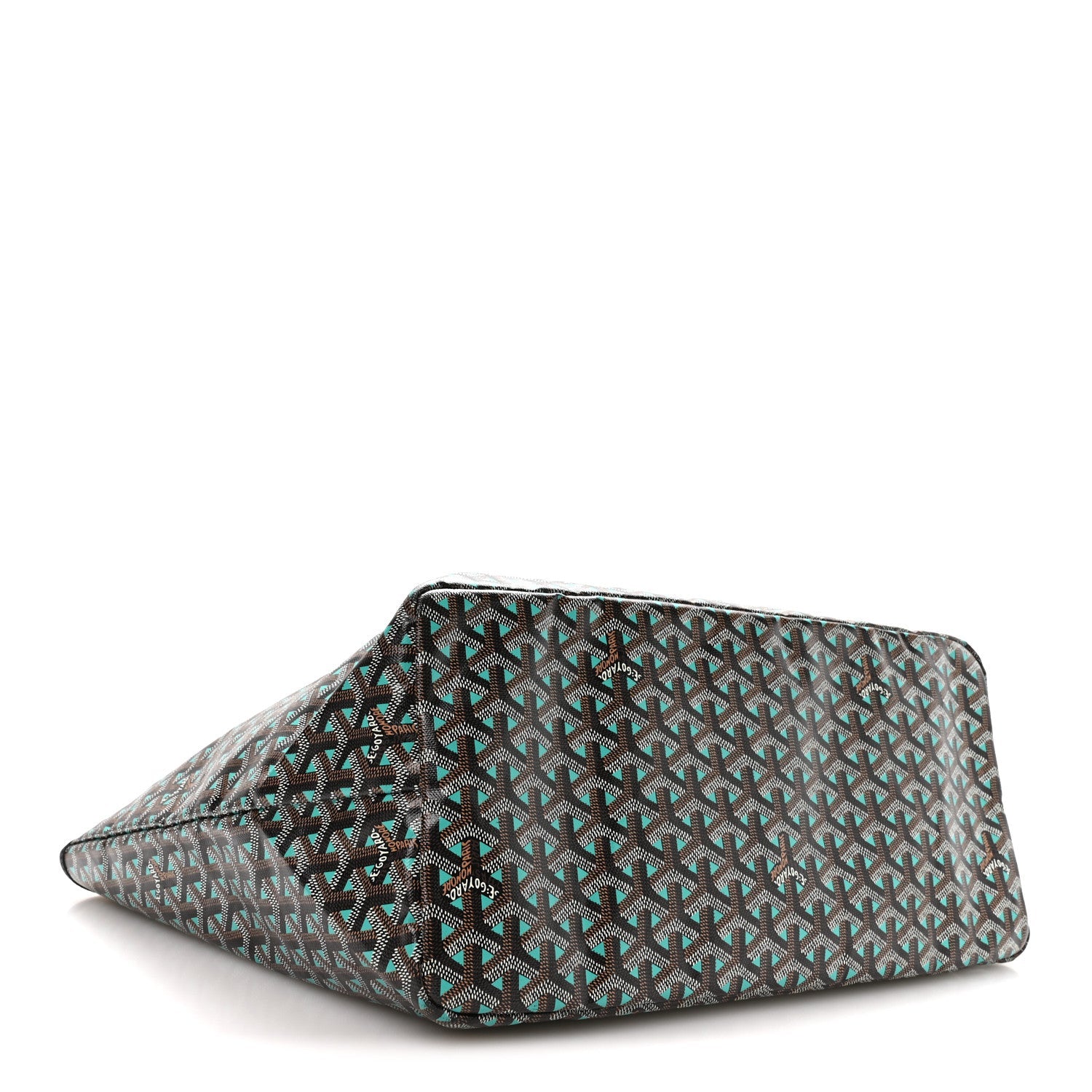 Goyardine Sunflower Reversible Saint Louis Claire Voie GM Black Opaline