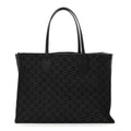 Denim Ophidia GG Monogram Large Tote Black Grey