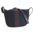 Gucci GG Canvas/Leather Old Gucci Sheline Shoulder Bag 10 2 3840
