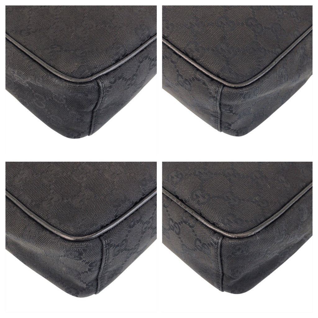 Gucci GG Canvas Pochette Shoulder Bag 122759