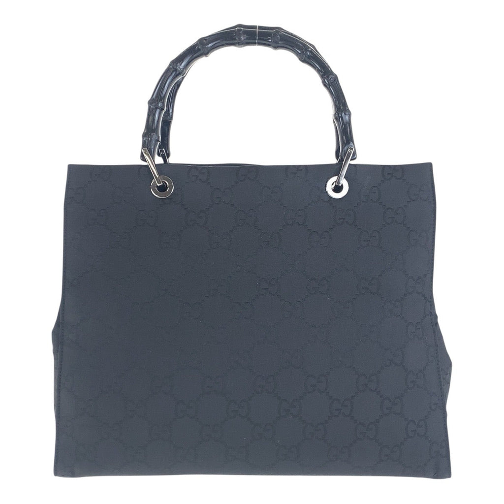 Gucci GG Canvas Bamboo Tote Bag 002 1010