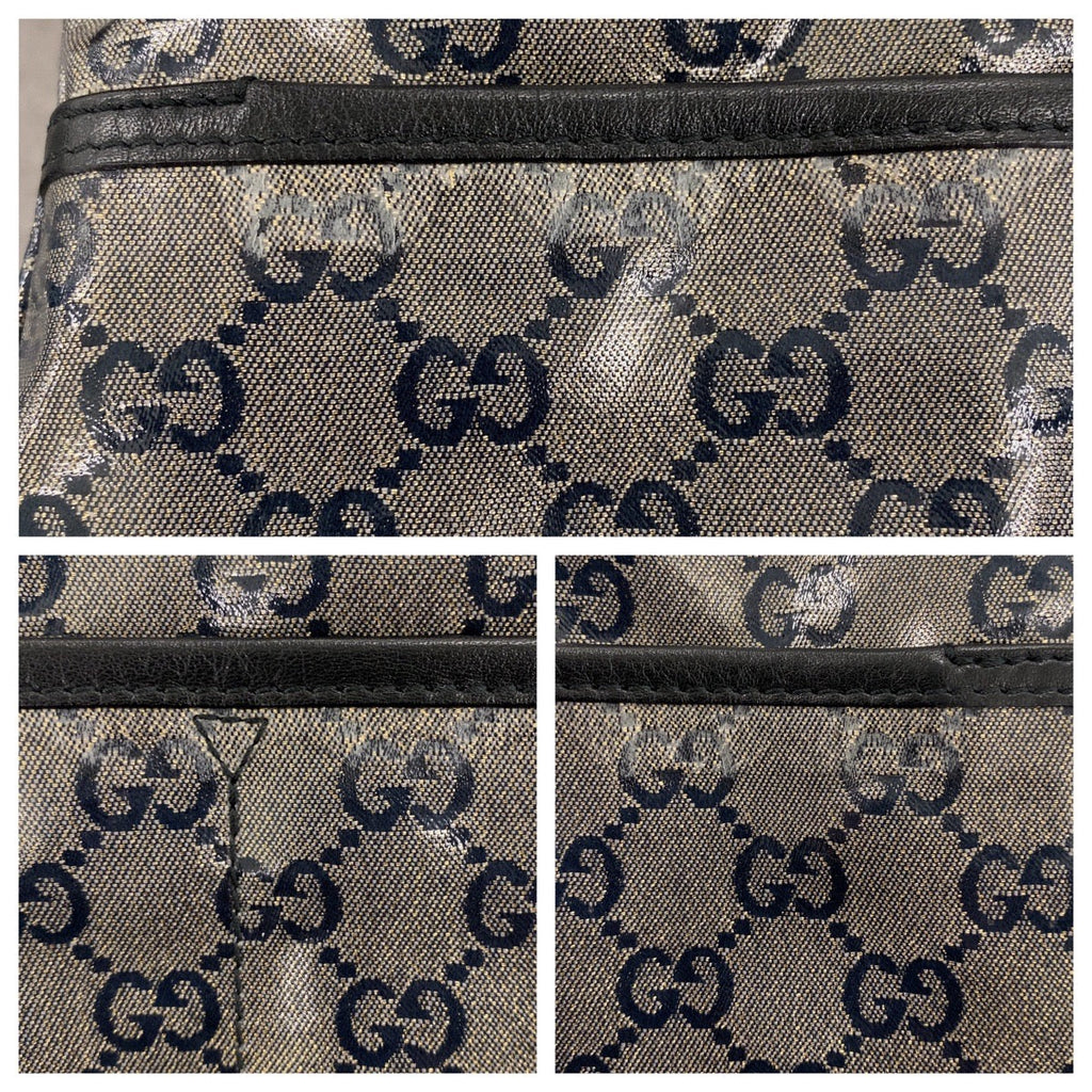 Gucci Coated Canvas 2way Tote Bag 155524
