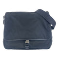 Prada Tessuto Triangle Logo Plate Shoulder Bag 502136